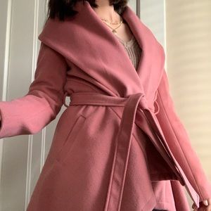 Chicwish Blush Wrap Jacket